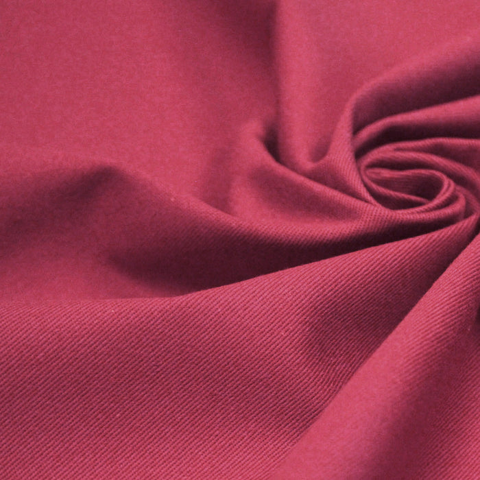 Tissu gabardine coton 250gr/m2 : nombreuses couleurs - OEKO-TEX