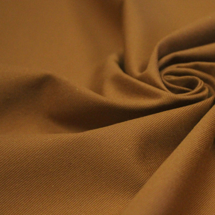 Tissu gabardine coton 250gr/m2 : nombreuses couleurs - OEKO-TEX