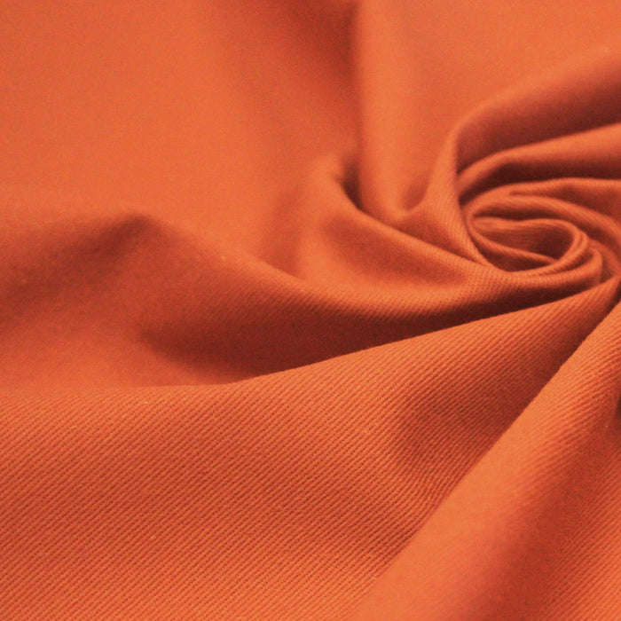 Tissu gabardine coton 250gr/m2 : nombreuses couleurs - OEKO-TEX