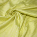 Tissu coton soie tissé rayé, trois couleurs : vert, jaune, gris - MADE IN FRANCE - TissusPapi.com