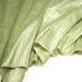 Tissu coton soie tissé rayé, trois couleurs : vert, jaune, gris - MADE IN FRANCE - TissusPapi.com
