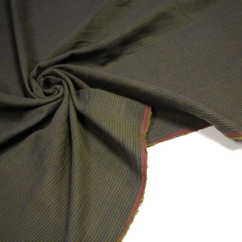 Tissu double gaze coton rayée recto verso : nombreuses couleurs ! OEKO - TEX - TissusPapi.com
