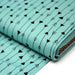 Tissu popeline coton vert aux flèches & liserés noirs - TissusPapi.com