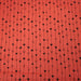 Tissu popeline coton rouge aux flèches & liserés noirs - TissusPapi.com
