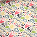 Tissu popeline coton I LOVE THE SEA, écru aux motifs marins multicolores - TissusPapi.com