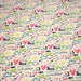 Tissu popeline coton I LOVE THE SEA, écru aux motifs marins multicolores - TissusPapi.com