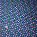 Tissu popeline coton bleu roi aux ballons de baudruches multicolores - TissusPapi.com
