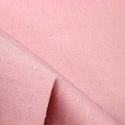 Tissu coton demi natté rose indien uni - MADE IN JAPAN - FABRICATION JAPONAISE - TissusPapi.com