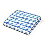Tissu cotonnade imprimée EMOJI VAGUES HOKUSAI - OEKO - TEX STANDARD 100 - TissusPapi.com