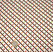 Tissu popeline coton blanc, rayures obliques et pois multicolores - TissusPapi.com