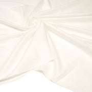 Tissu voile de coton blanc cassé 100% coton - Fabrication italienne - TissusPapi.com