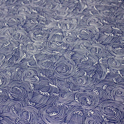 Tissu matelassé Vagues japonaises bleues & blanches, Hokusai - OEKO - TEX - TissusPapi.com