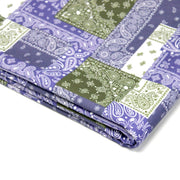 Tissu gabardine coton imprimée motif BANDANA paisley : nombreuses couleurs ! - OEKO-TEX STANDARD 100 - TissusPapi.com