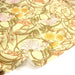 Tissu cotonnade VICTOR au feuillage ART NOUVEAU multicolore, fond vert anis - OEKO - TEX STANDARD 100 - TissusPapi.com