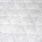 Tissu Matelassé Chambray : bleu roi ou noir - OEKO - TEX - TissusPapi.com