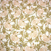 Tissu cotonnade HECTOR au feuillage ART NOUVEAU vert ou ocre - OEKO - TEX STANDARD 100 - TissusPapi.com