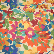 Tissu cotonnade fleuri multicolore, motif TAORMINA - OEKO - TEX STANDARD 100 - TissusPapi.com