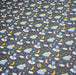 Tissu popeline coton Les ours font dodo, tons gris, bleus, roses - TissusPapi.com