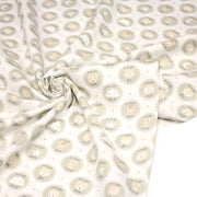 Tissu popeline coton SWEET BABY CIRCLE, aux animaux & cercles - TissusPapi.com