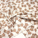 Tissu popeline coton aux cafetières moka - TissusPapi.com