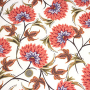 Tissu INDIENNES, cotonnade imprimée fleurie : deux motifs différents - OEKO - TEX STANDARD 100 - TissusPapi.com