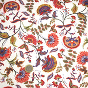 Tissu INDIENNES, cotonnade imprimée fleurie : deux motifs différents - OEKO - TEX STANDARD 100 - TissusPapi.com