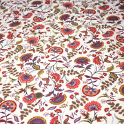 Tissu INDIENNES, cotonnade imprimée fleurie : deux motifs différents - OEKO - TEX STANDARD 100 - TissusPapi.com