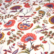 Tissu INDIENNES, cotonnade imprimée fleurie : deux motifs différents - OEKO - TEX STANDARD 100 - TissusPapi.com
