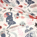 Tissu coton grande largeur 280cm, motif MATISSE : deux jolis coloris dispos - STANDARD 100 OEKO - TEX - TissusPapi.com