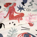 Tissu coton grande largeur 280cm, motif MATISSE : deux jolis coloris dispos - STANDARD 100 OEKO - TEX - TissusPapi.com