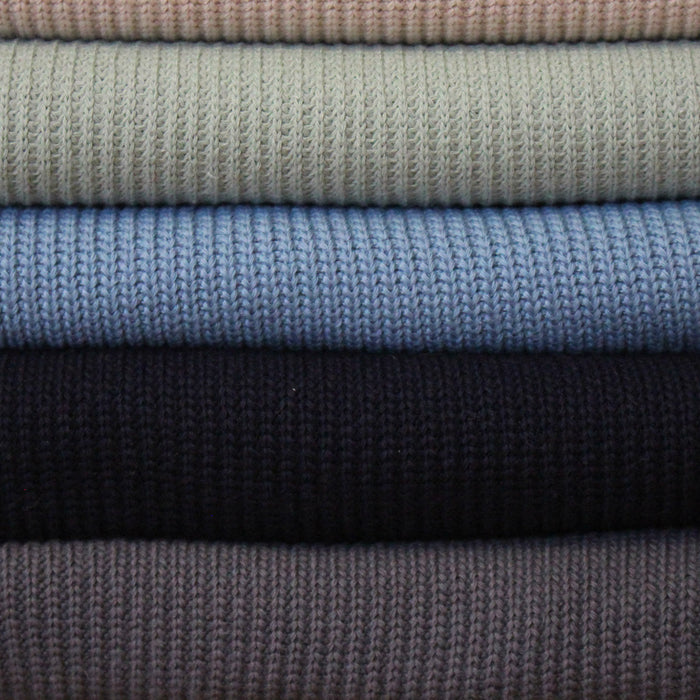 Tissu maille tricot coton : nombreuses couleurs ! OEKO-TEX