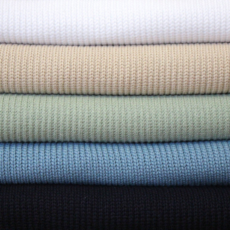 Tissu maille tricot coton : nombreuses couleurs ! OEKO - TEX - TissusPapi.com