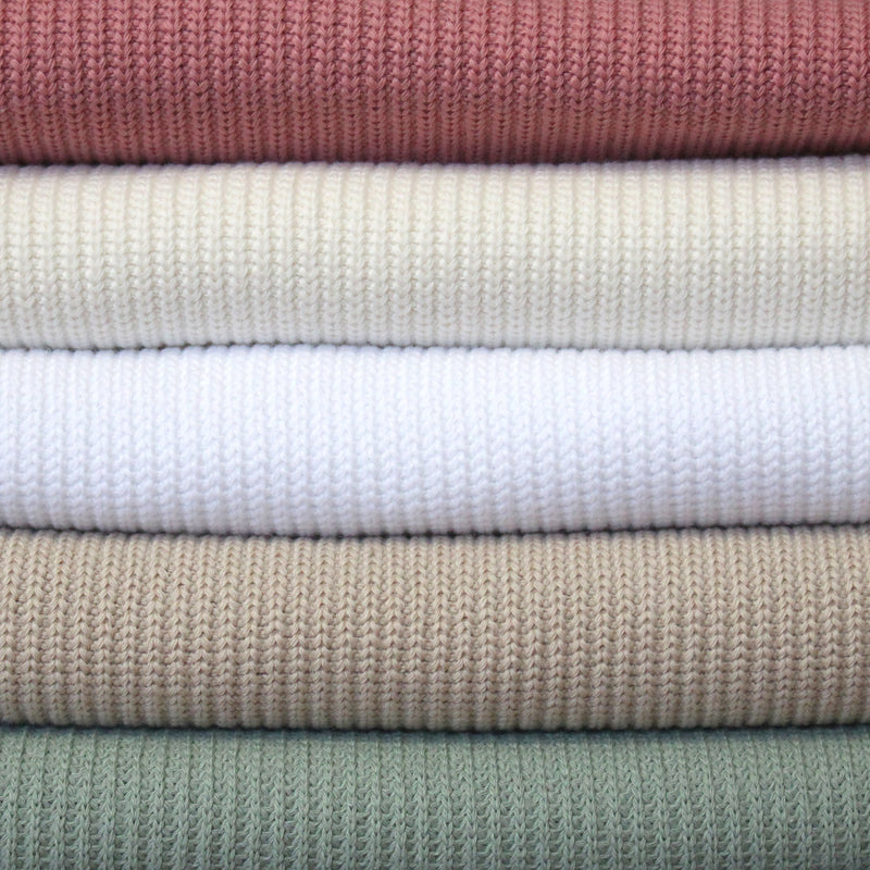 Tissu maille tricot coton : nombreuses couleurs ! OEKO - TEX - TissusPapi.com