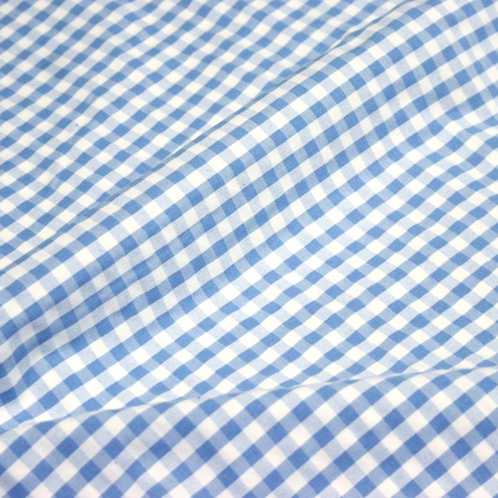 Tissu seersucker coton Vichy 5mm : nombreuses couleurs estivales et fluo ! - STANDARD 100 OEKO - TEX - TissusPapi.com