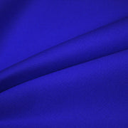 Tissu gabardine coton bleu roi - 325gr/m2 - Fabrication française - TissusPapi.com