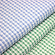 Tissu seersucker coton Vichy 5mm : nombreuses couleurs estivales et fluo ! - STANDARD 100 OEKO - TEX - TissusPapi.com