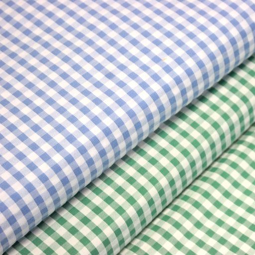 Tissu seersucker coton Vichy 5mm : nombreuses couleurs estivales et fluo ! - STANDARD 100 OEKO - TEX - TissusPapi.com