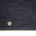 Tissu DENIM brut coton élasthanne bleu marine - Fabrication italienne - TissusPapi.com