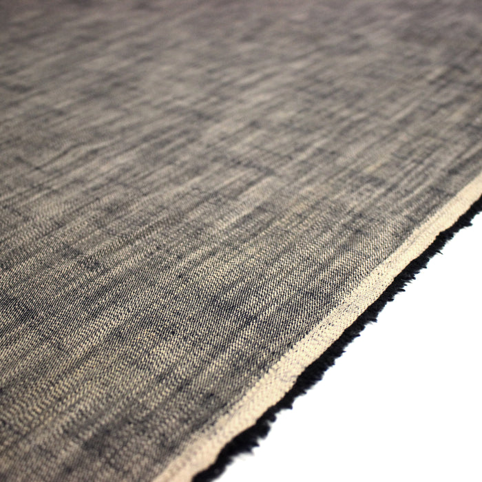 Tissu DENIM souple coton bleu rosé - Fabrication italienne