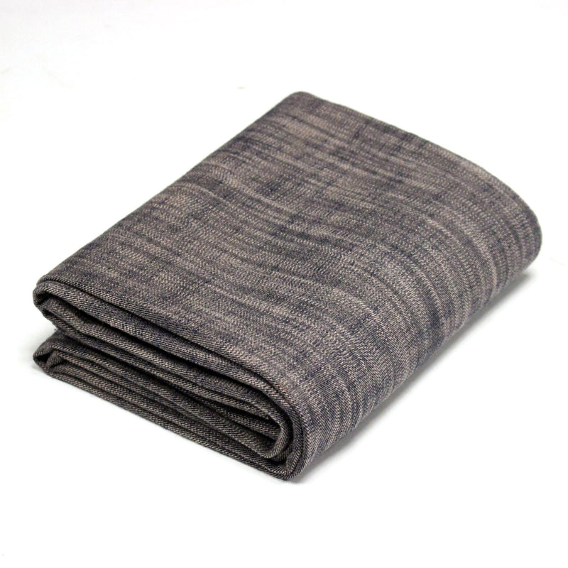 Tissu DENIM souple coton bleu rosé - Fabrication italienne - TissusPapi.com