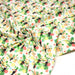 Tissu popeline coton écru aux toucans et plantes tropicales multicolores - TissusPapi.com