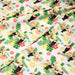 Tissu popeline coton écru aux toucans et plantes tropicales multicolores - TissusPapi.com
