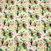 Tissu popeline coton écru aux toucans et plantes tropicales multicolores - TissusPapi.com