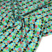 Tissu popeline coton turquoise aux toucans et plantes tropicales multicolores - TissusPapi.com