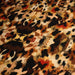 Tissu Viscose fluide GEPI, motif pelage caramel, sable, chocolat, noir - STANDARD 100 OEKO - TEX - TissusPapi.com