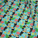 Tissu popeline coton turquoise aux toucans et plantes tropicales multicolores - TissusPapi.com