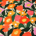 Tissu Viscose fluide BIGFLO, aux belles fleurs roses, rouges, oranges - STANDARD 100 OEKO - TEX - TissusPapi.com
