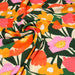 Tissu Viscose fluide BIGFLO, aux belles fleurs roses, rouges, oranges - STANDARD 100 OEKO - TEX - TissusPapi.com