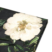 Tissu de coton demi - natté ROMANTISME aux grandes fleurs jaunes, roses et blanches - OEKO - TEX - TissusPapi.com