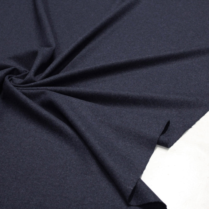 Tissu Drap de laine gris de fer bleuté uni - Le tissu parfait pour l'uniforme de hussard napoléonien, armée française XIVème et armée française 1914 - TissusPapi.com